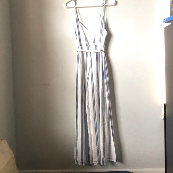 Luxxel Striped Jumpsuit - Picture 8 of 11